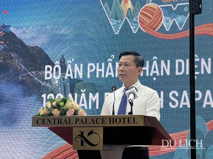 Giám đốc Sở Du lịch Lào Cai Hà Văn Thắng phát biểu khai mạc Hội nghị